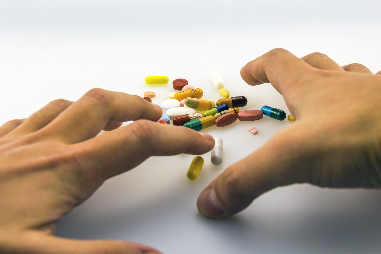 hands, one, medicinal products