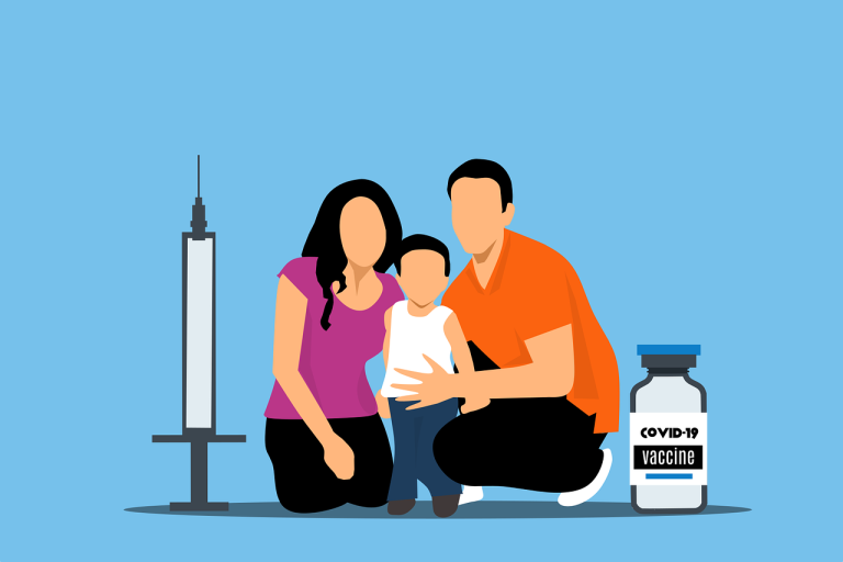 family, vaccination, vaccinated